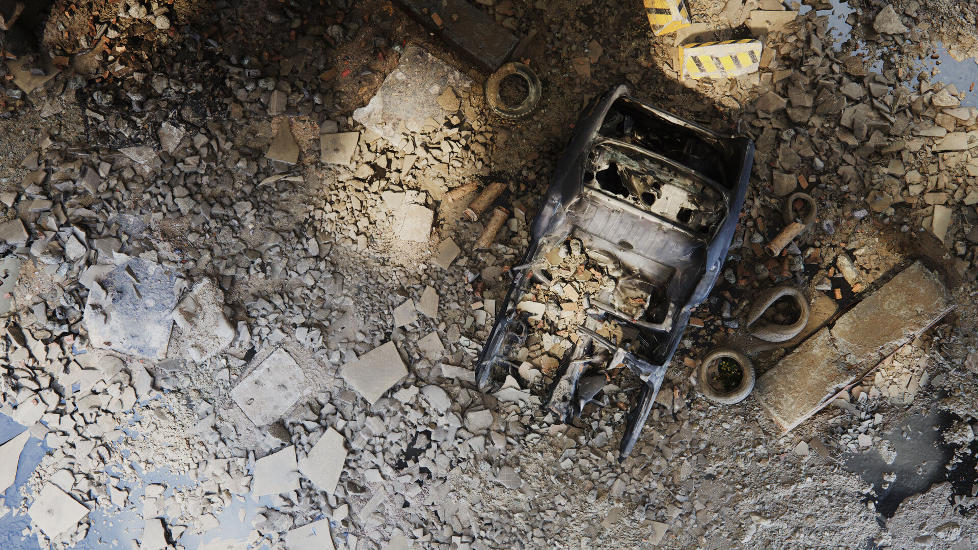 Archexteriors for UE vol 2 - Post-apocalyptic Scene 3D model_14