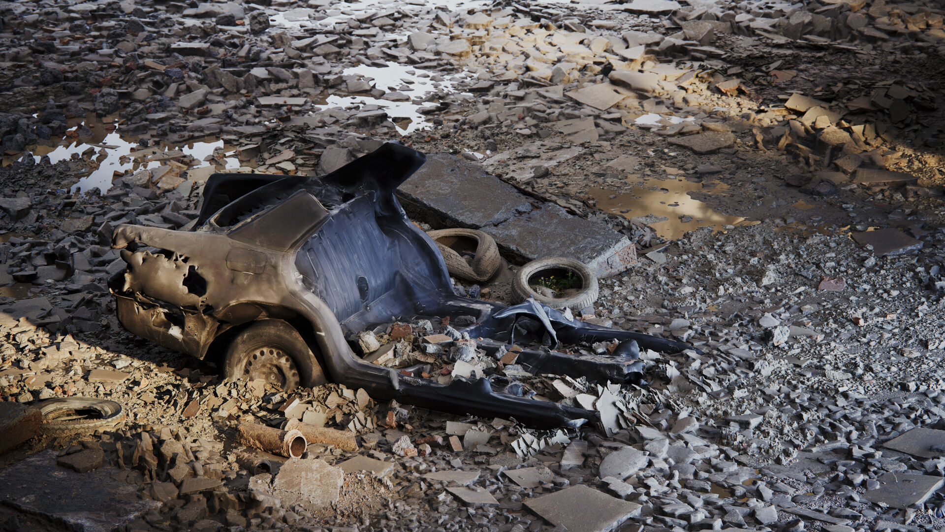 Archexteriors for UE vol 2 - Post-apocalyptic Scene 3D model_12