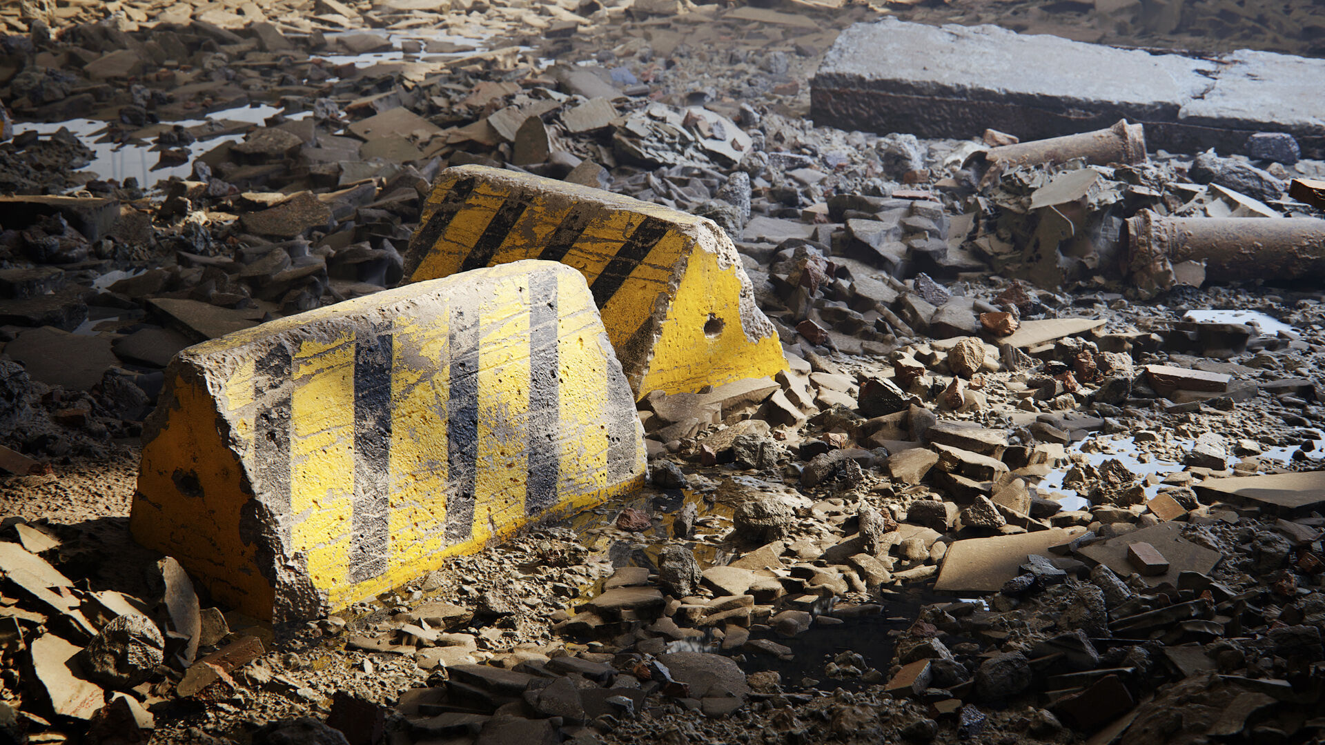 Archexteriors for UE vol 2 - Post-apocalyptic Scene 3D model_13