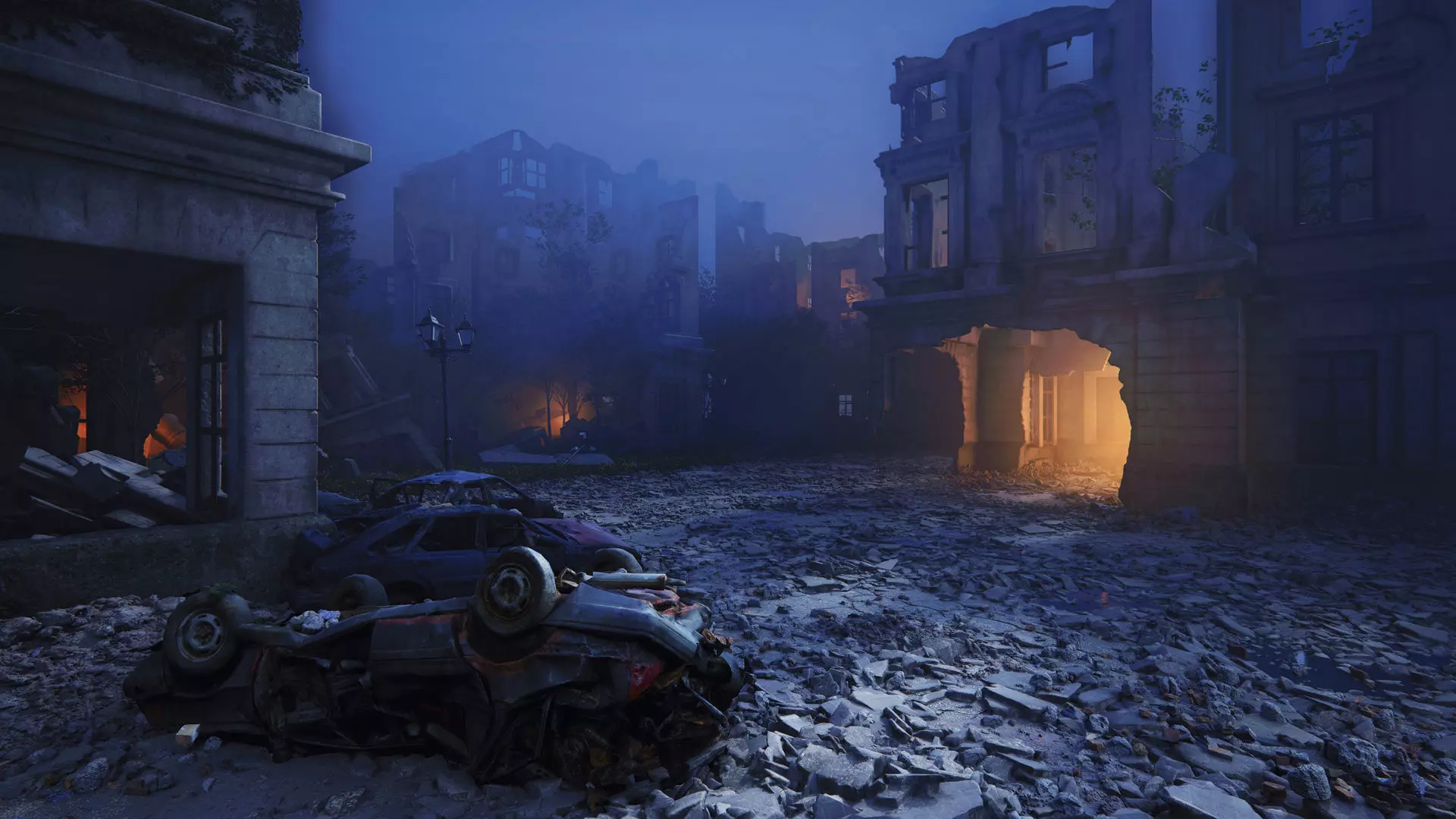 Archexteriors for UE vol 2 - Post-apocalyptic Scene 3D model_0