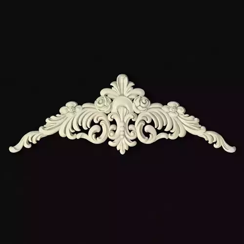 Central decor ornament for furniture