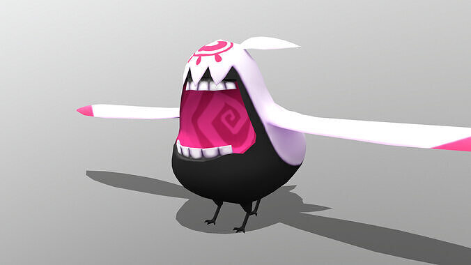 ce eaterbig Low-poly 3D model
