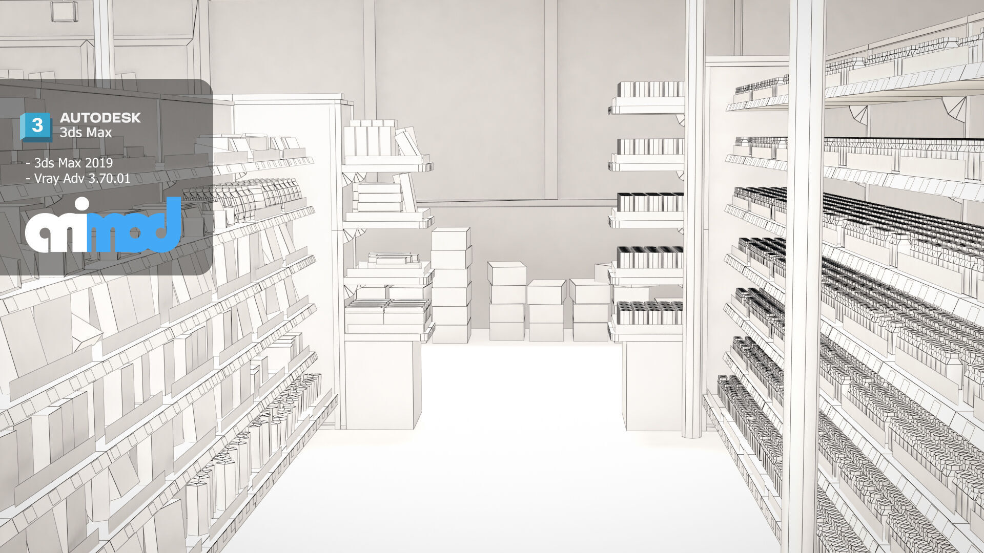 Convenience Store 0002 3D model_7