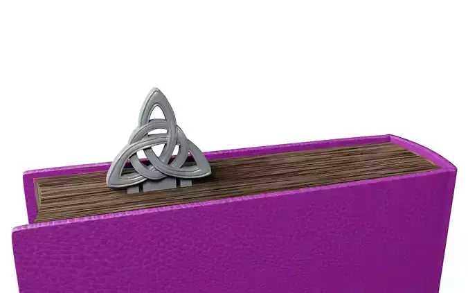 Triqueta Bookmark 3D print model