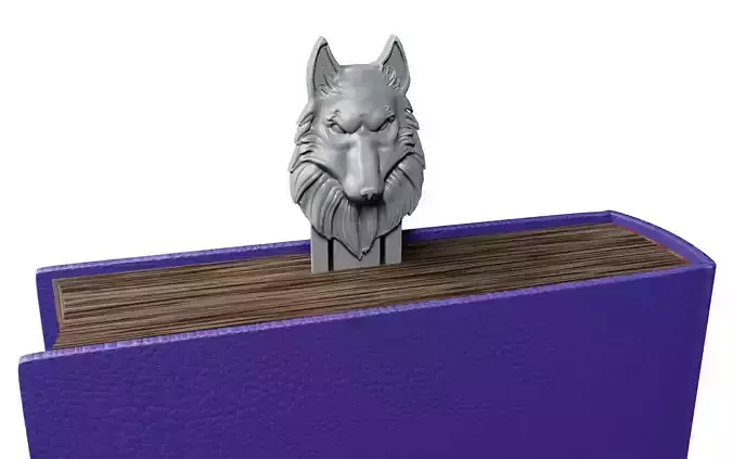 Bookmark Wolf