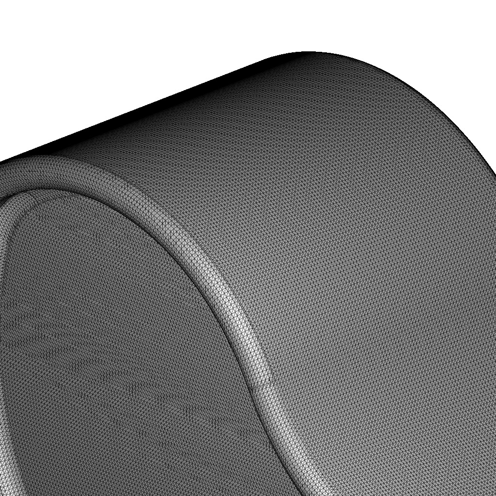 Premium Curved Chaise Lounge 3D print model_6