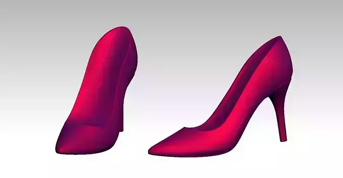 Basemesh shoes style 23 3D print model