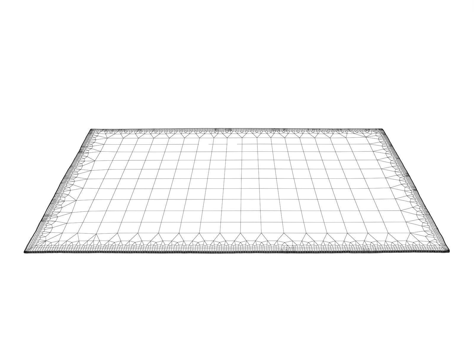 Strata Rug Green 3D model_2