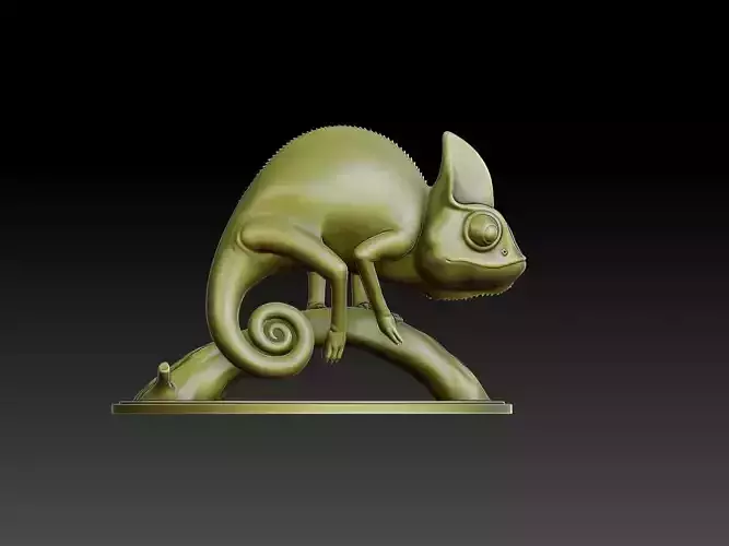 Chameleon 3D Model