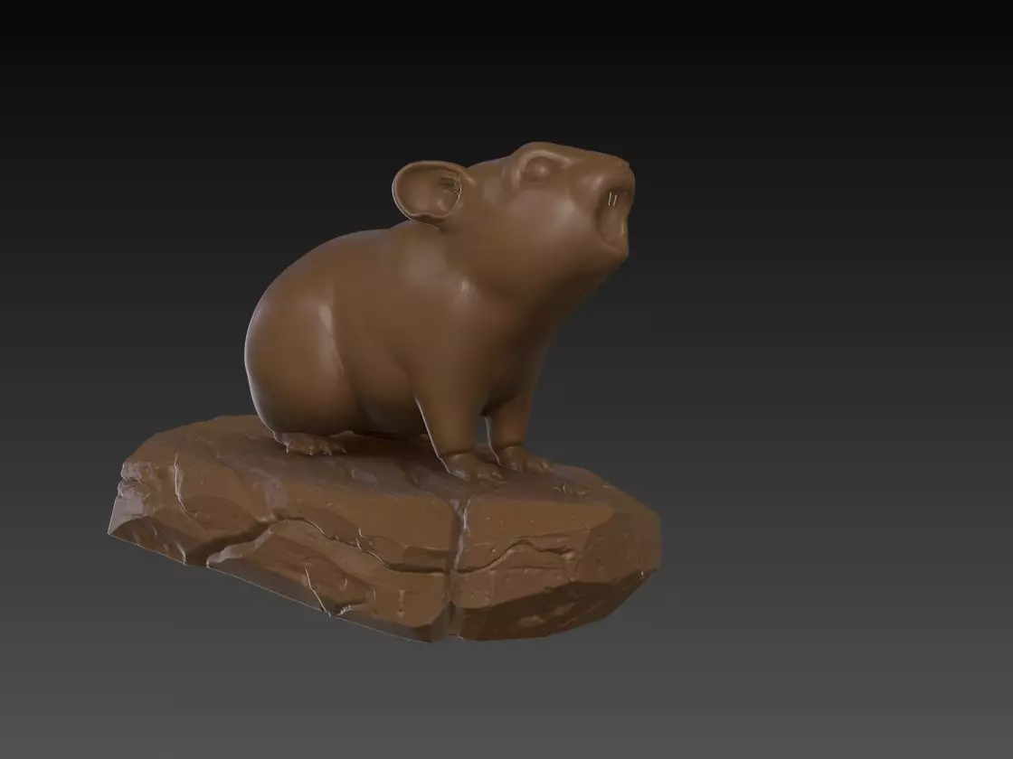 Pika 3D Model 3D print model