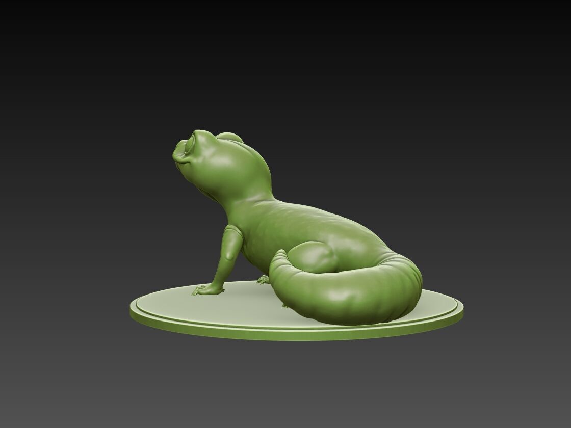 Leopard Gecko 3D Model 3D print model_1