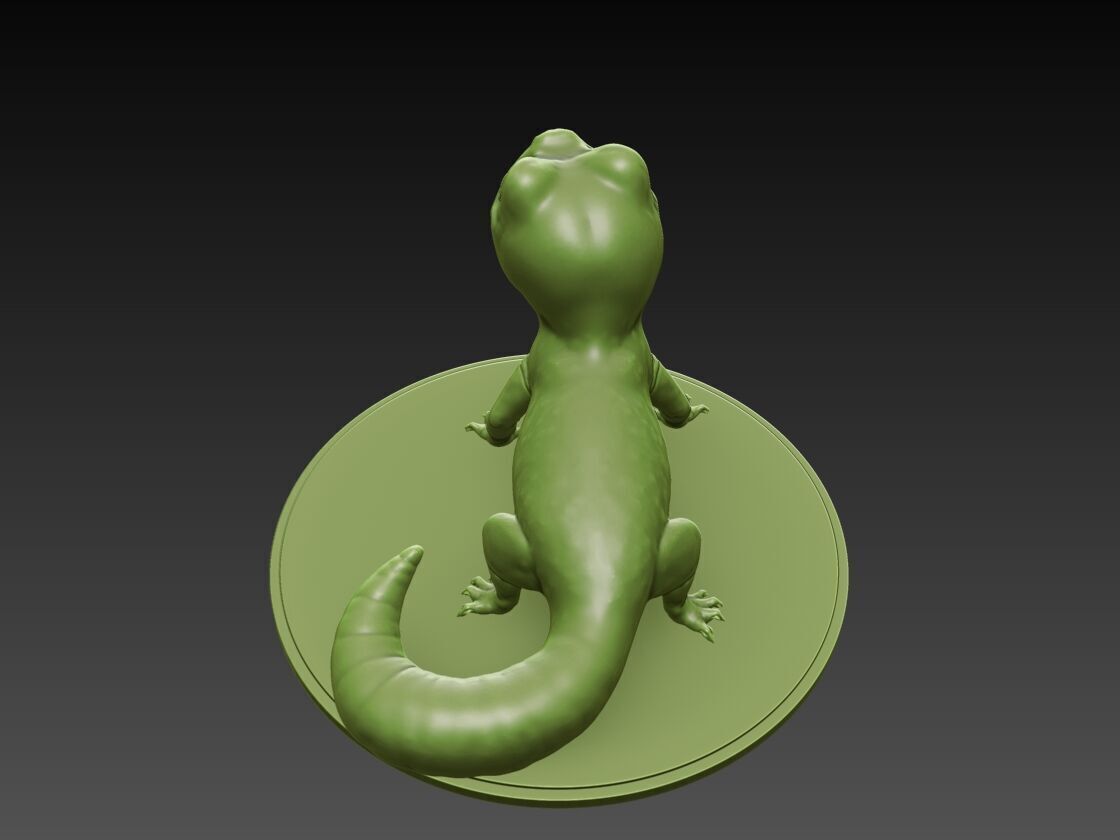 Leopard Gecko 3D Model 3D print model_2