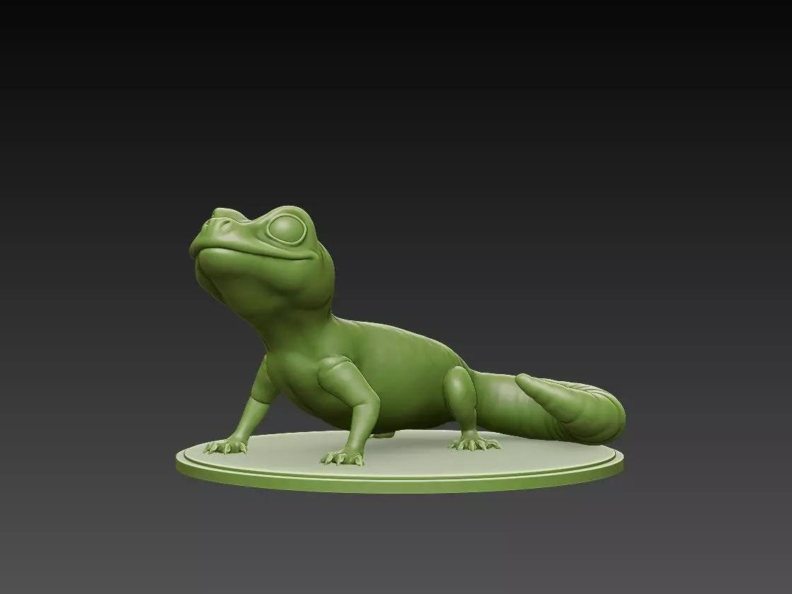 Leopard Gecko 3D Model 3D print model_0