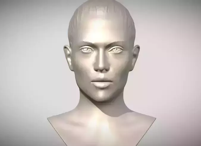 Jennifer Lopez bust 3D print model
