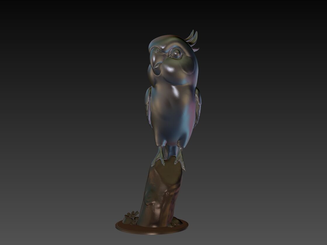 Cockatiel 3D Model 3D print model_1