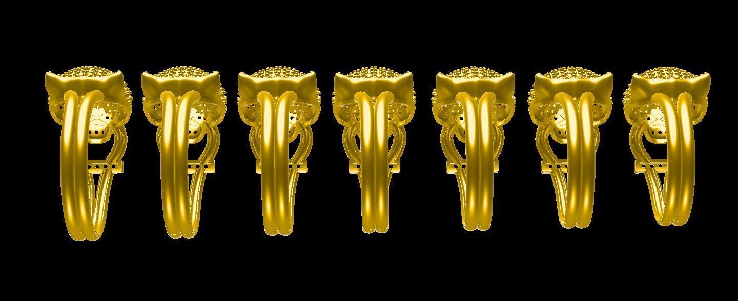 panther ring 7 pic 3D print model_10