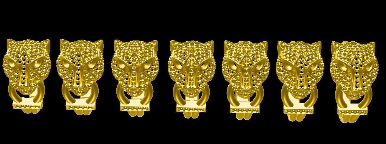 panther ring 7 pic 3D print model_12