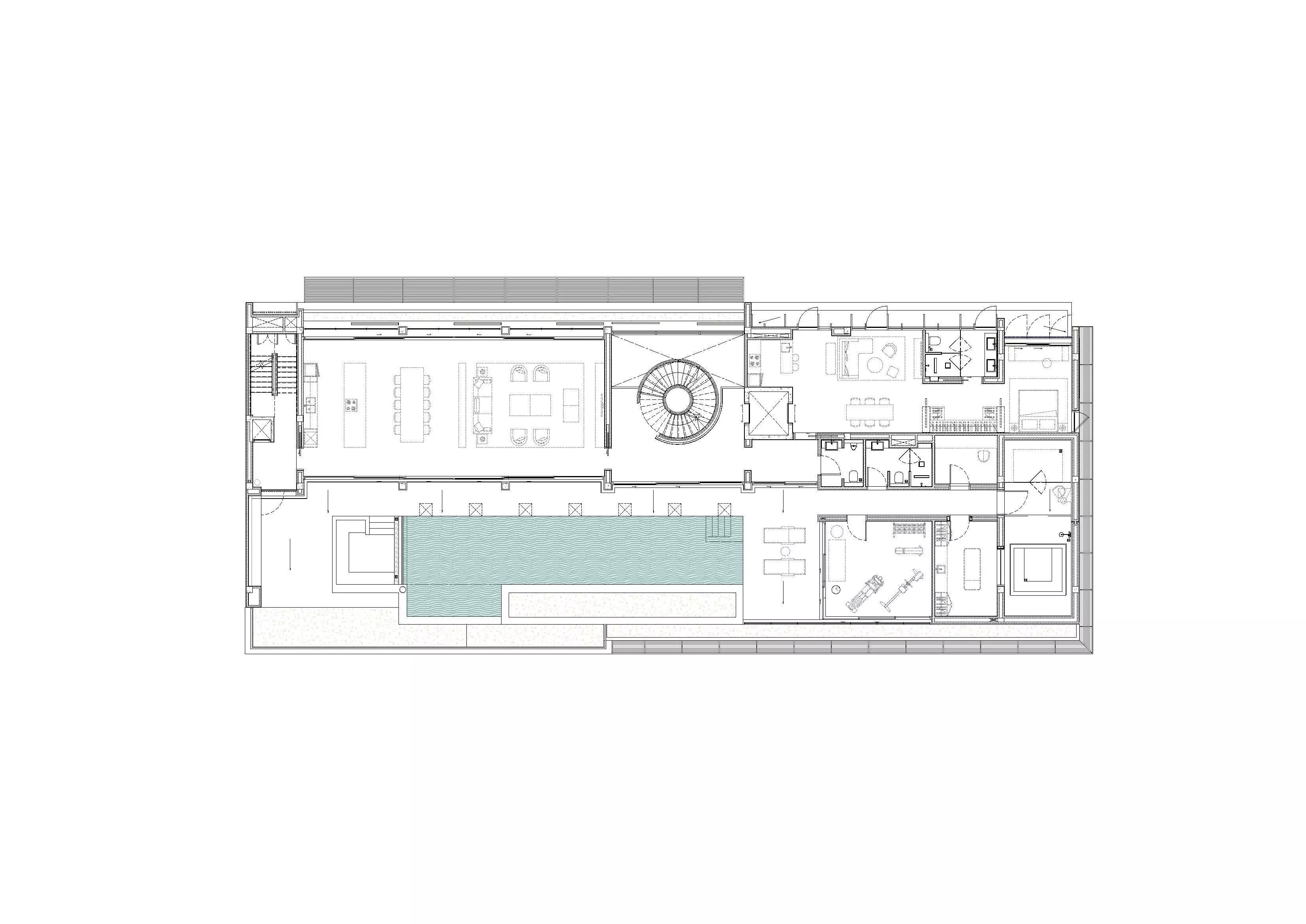 Modern Luxury Residential villa 01 Revit 3D model 3D print model_4