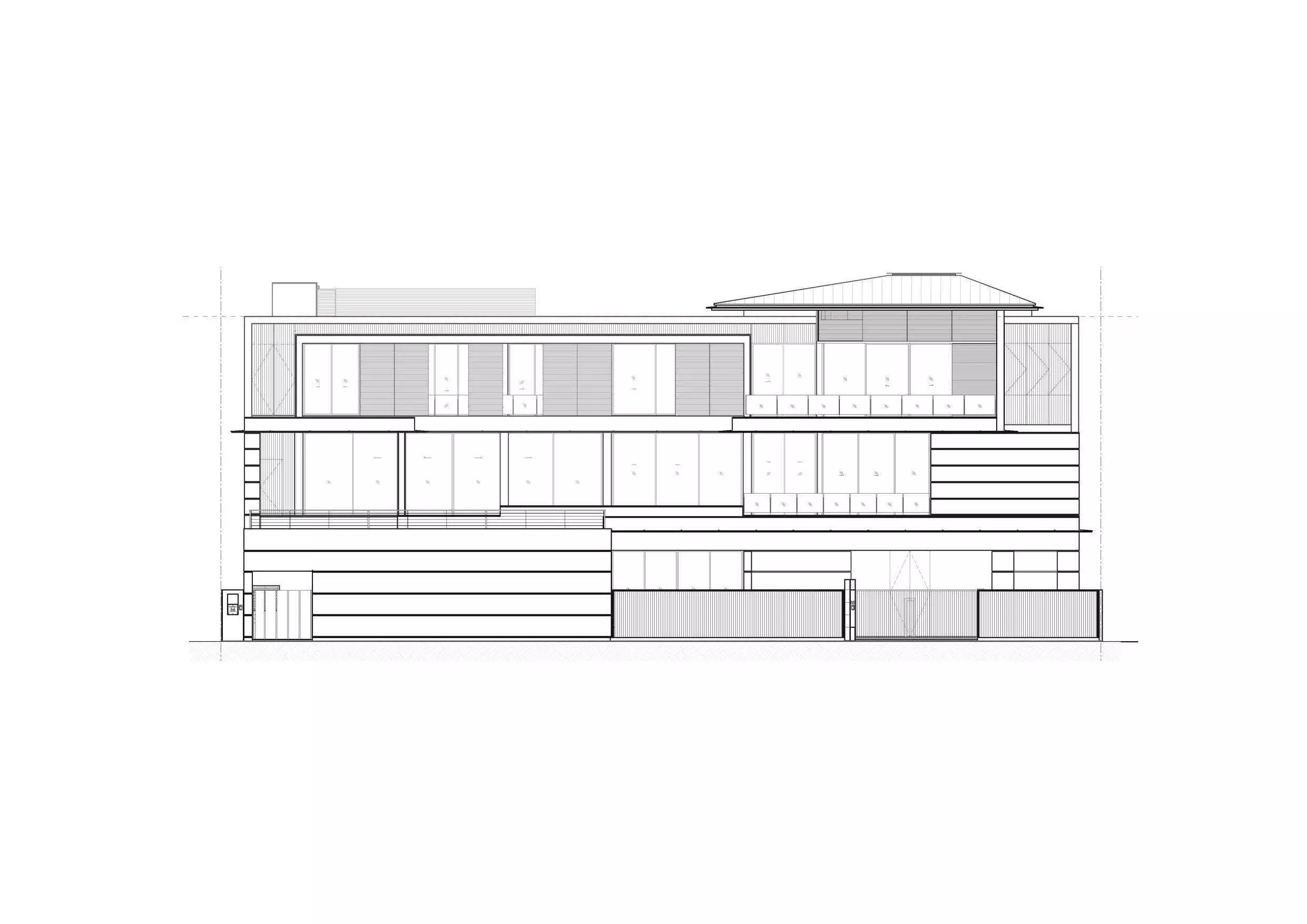 Modern Luxury Residential villa 01 Revit 3D model 3D print model_7