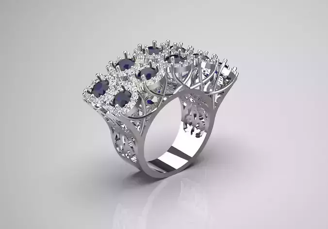 woman luxury diamond ring jr00023