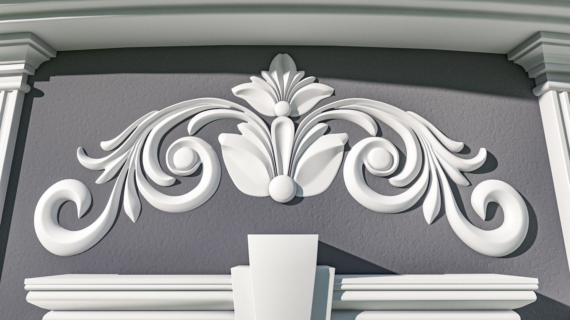Arab4D Moulding Cornices Kit V2 - 35 Bundles in 1 Library Low-poly 3D model_15