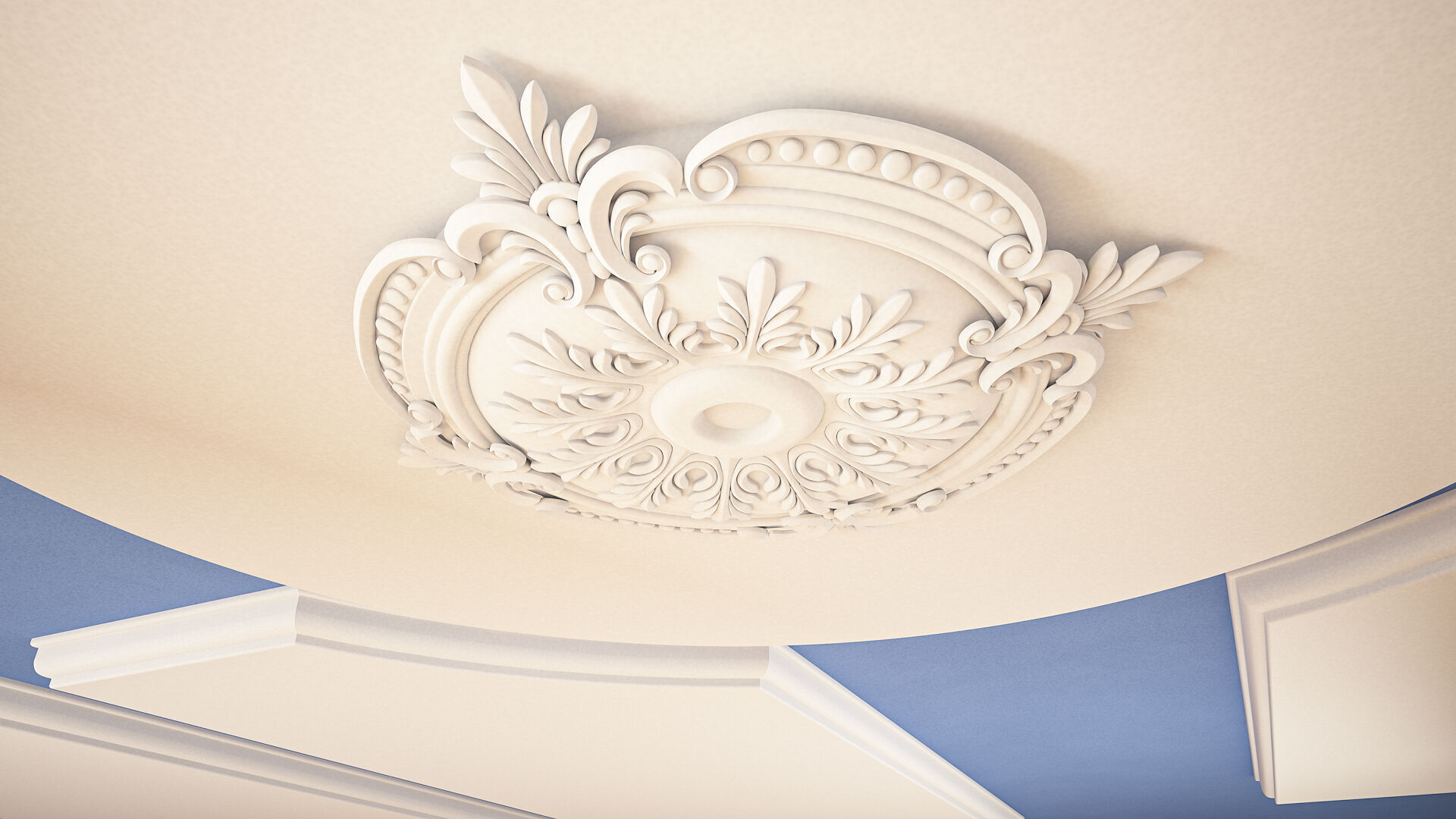 Arab4D Moulding Cornices Kit V2 - 35 Bundles in 1 Library Low-poly 3D model_19