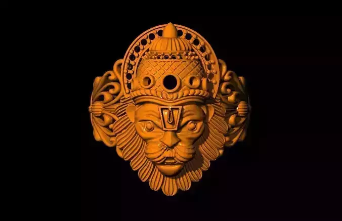 Model of Lord Narasimha face