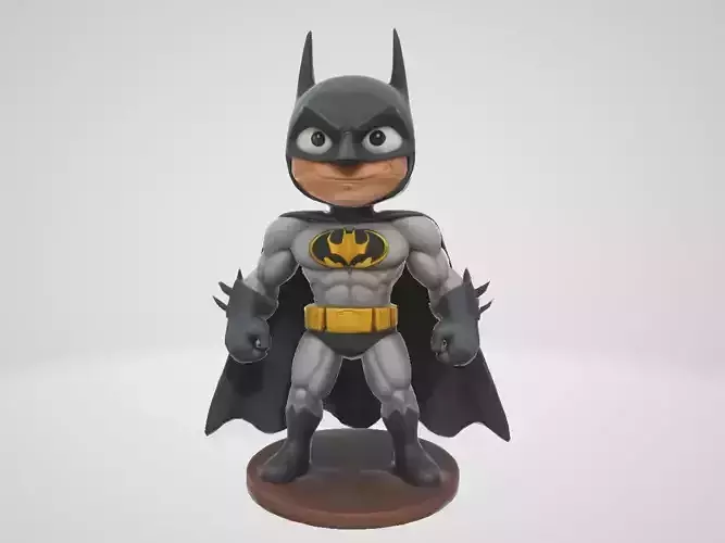 Batman Bust 3D Print Model  