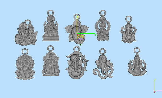 3D model of Indain Lord 3D print model