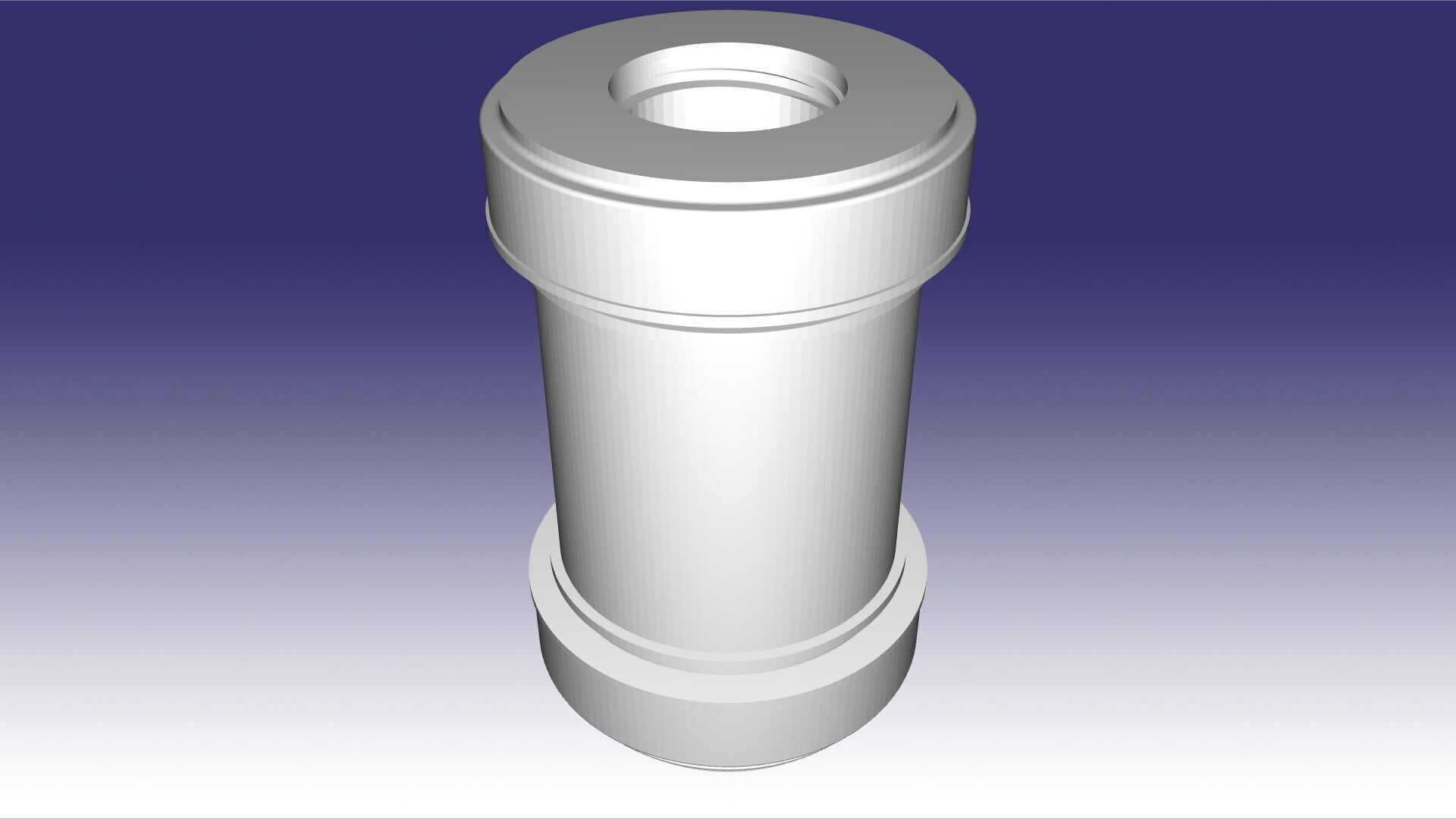 SG-2T flash-noise grenade 3D print model_2