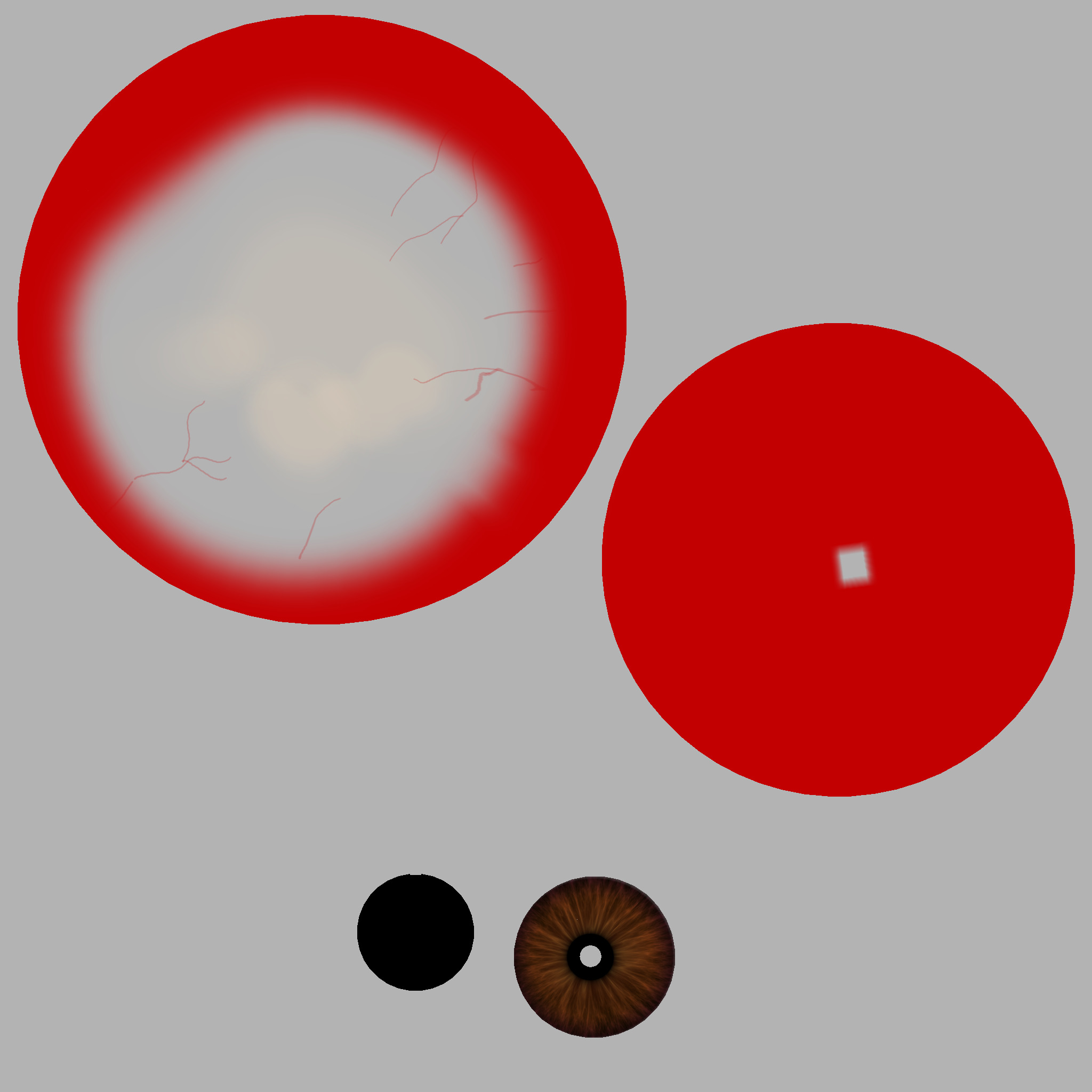 Cyborg Female Character 3D model_28