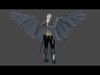  Cyborg Female Character 3D model_2