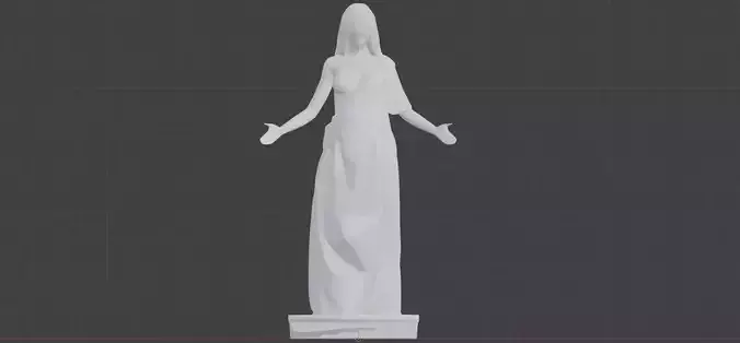 Melitele Mother Statue - High Res 3D Print ready
