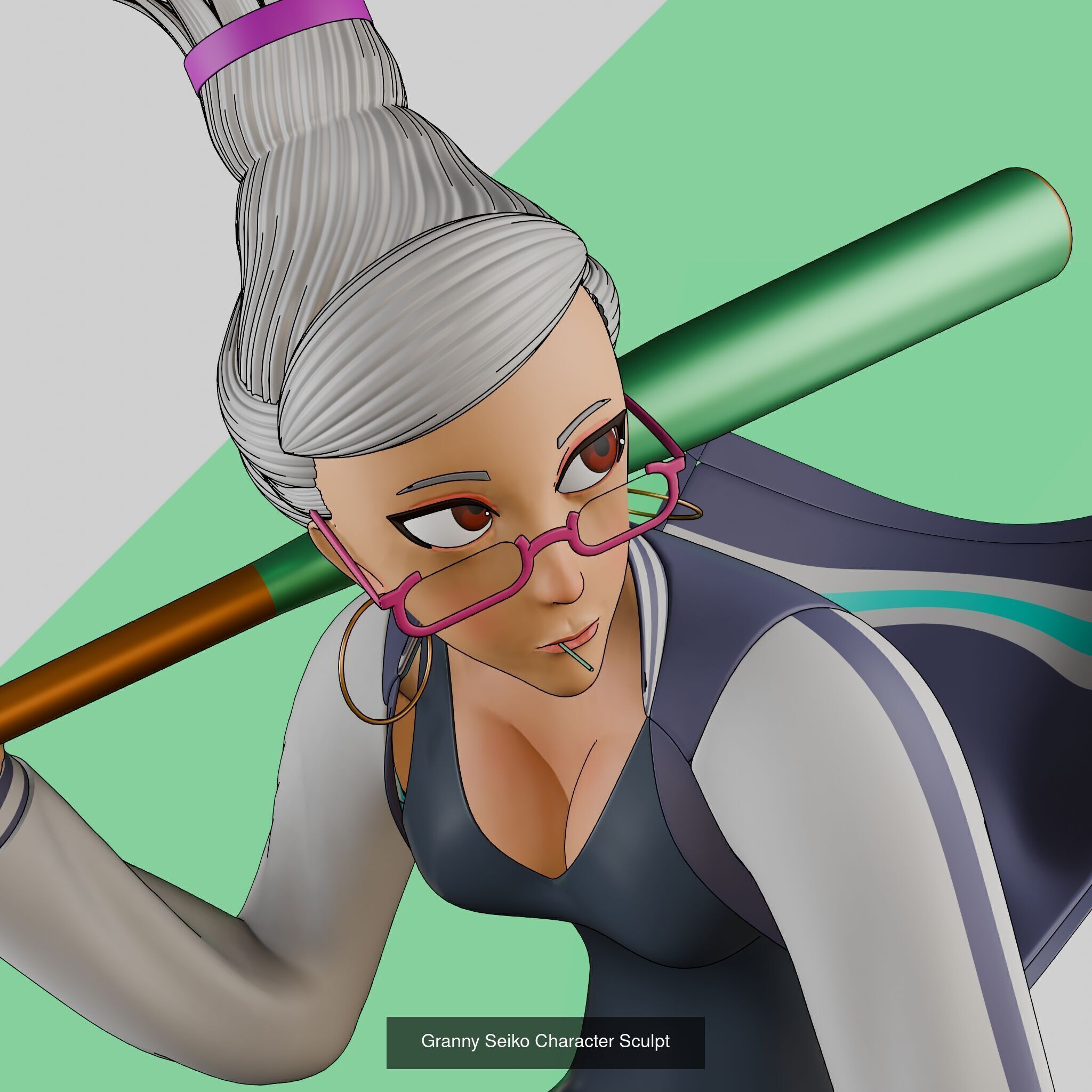 Momo and Seiko Ayase - 3D Sculpt 3D Model Collection_2