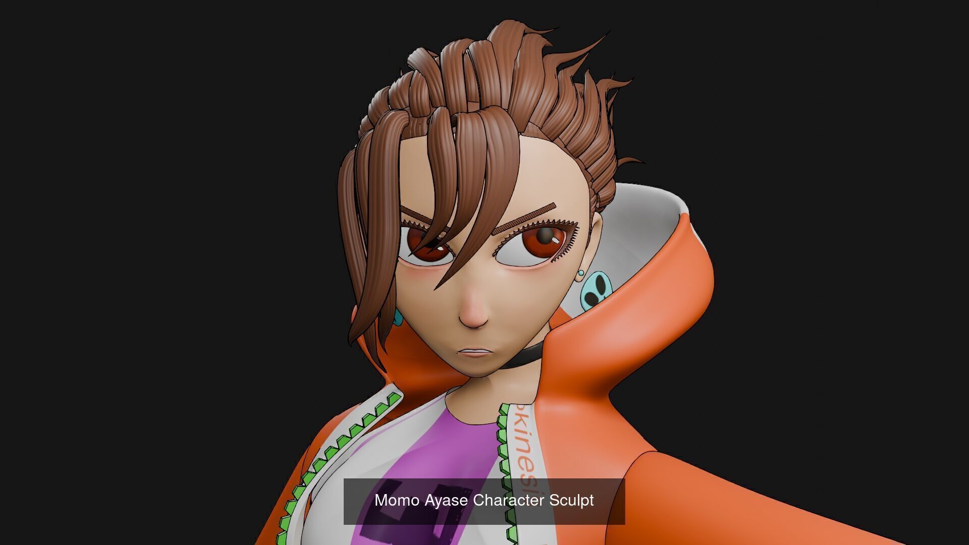 Momo and Seiko Ayase - 3D Sculpt 3D Model Collection_1