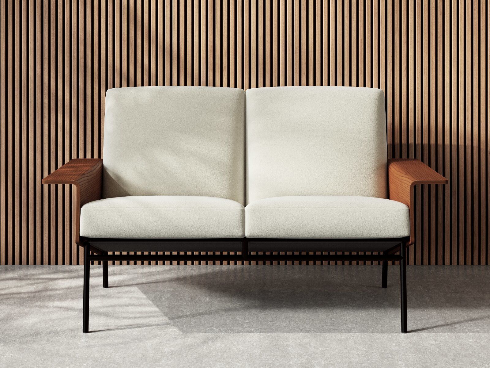 G10 Settee 3D model_1