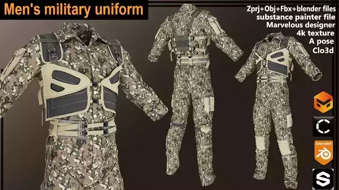 men military uniform
