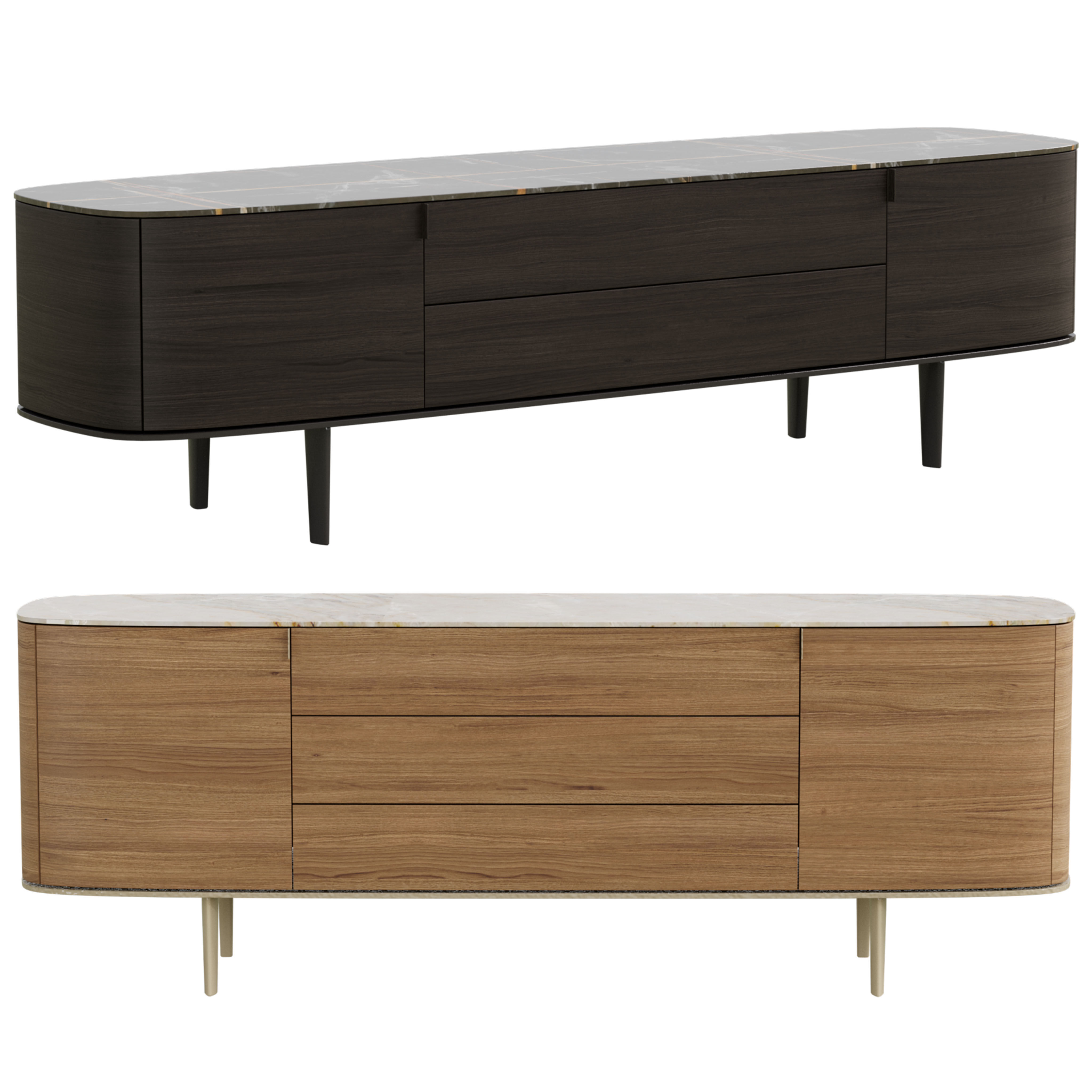  Poliform Symphony Sideboards 3D model_4