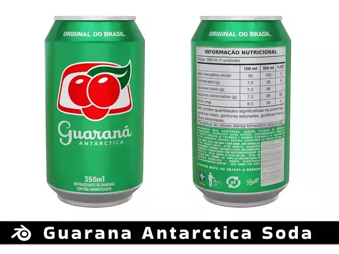 Brazilian Guarana Antactica Soda