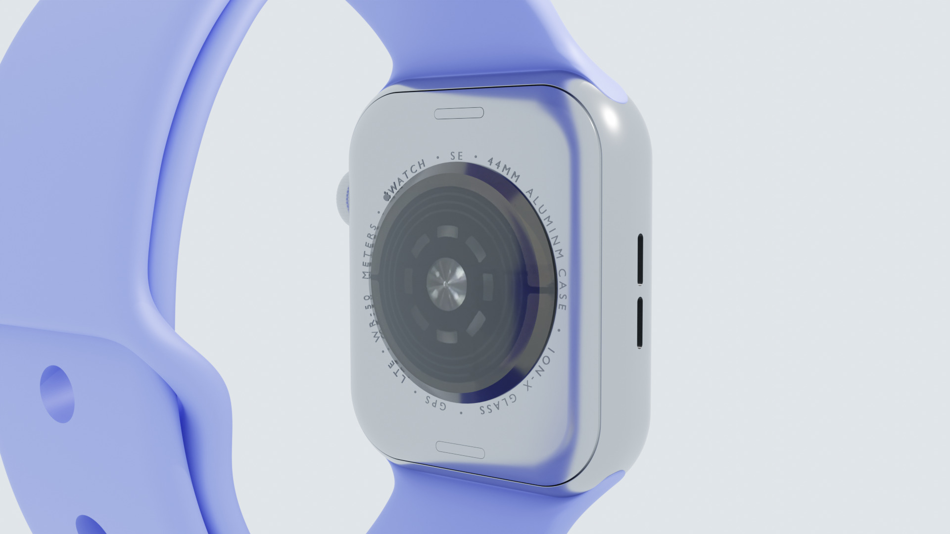 Apple Watch SE 3D Model Game Ready High Poly by TanKomet 3D model_1
