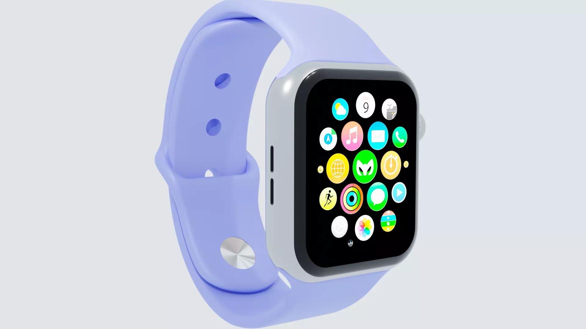 Apple Watch SE 3D Model Game Ready High Poly by TanKomet 3D model_0