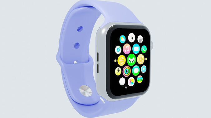 Apple Watch SE 3D Model  Game Ready High Poly  by TanKomet 3D model
