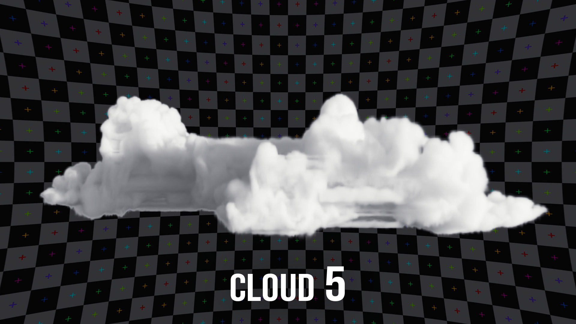 6 Realistic Volumetric Clouds Pack  3D model_7