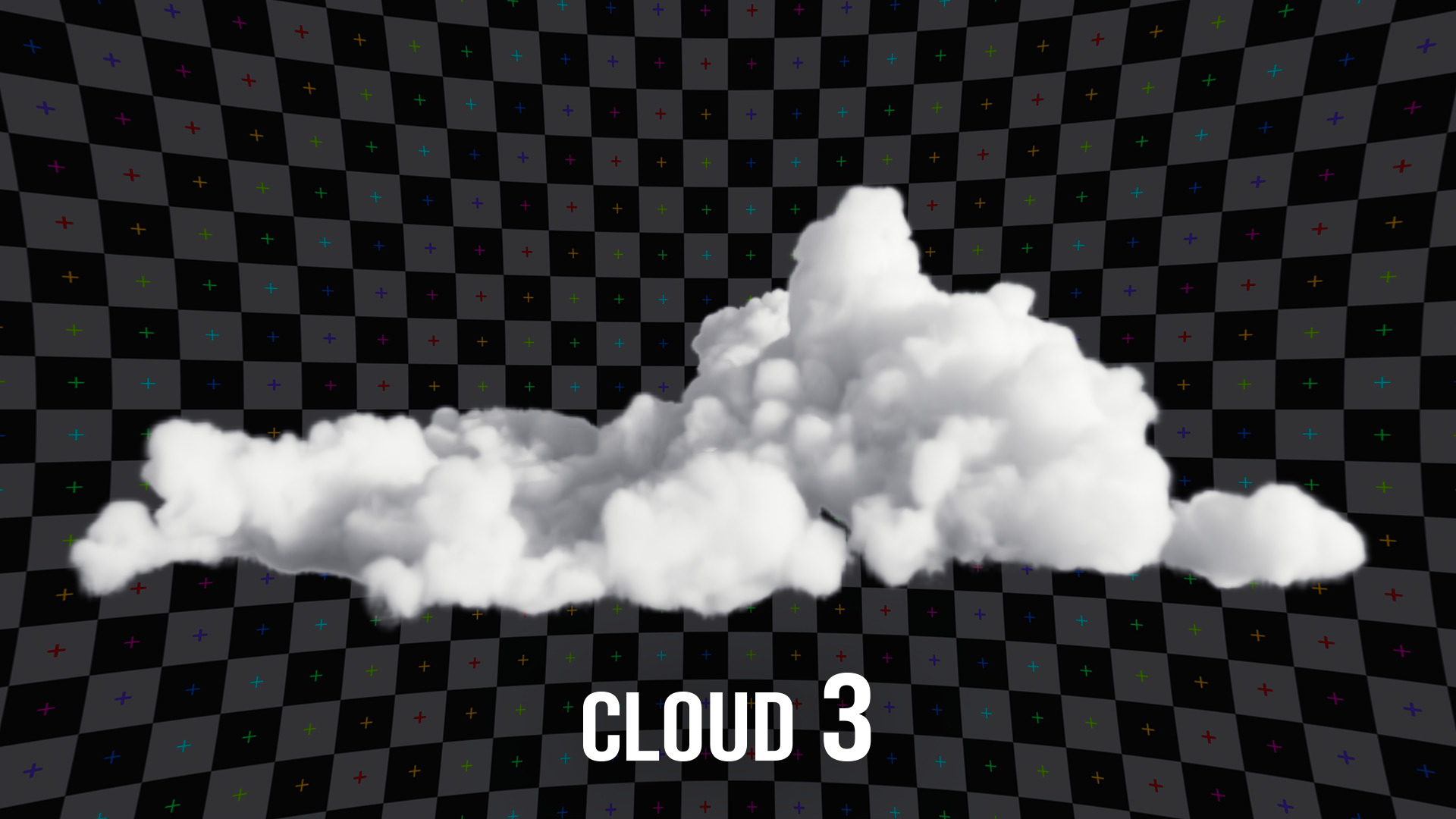 6 Realistic Volumetric Clouds Pack  3D model_5