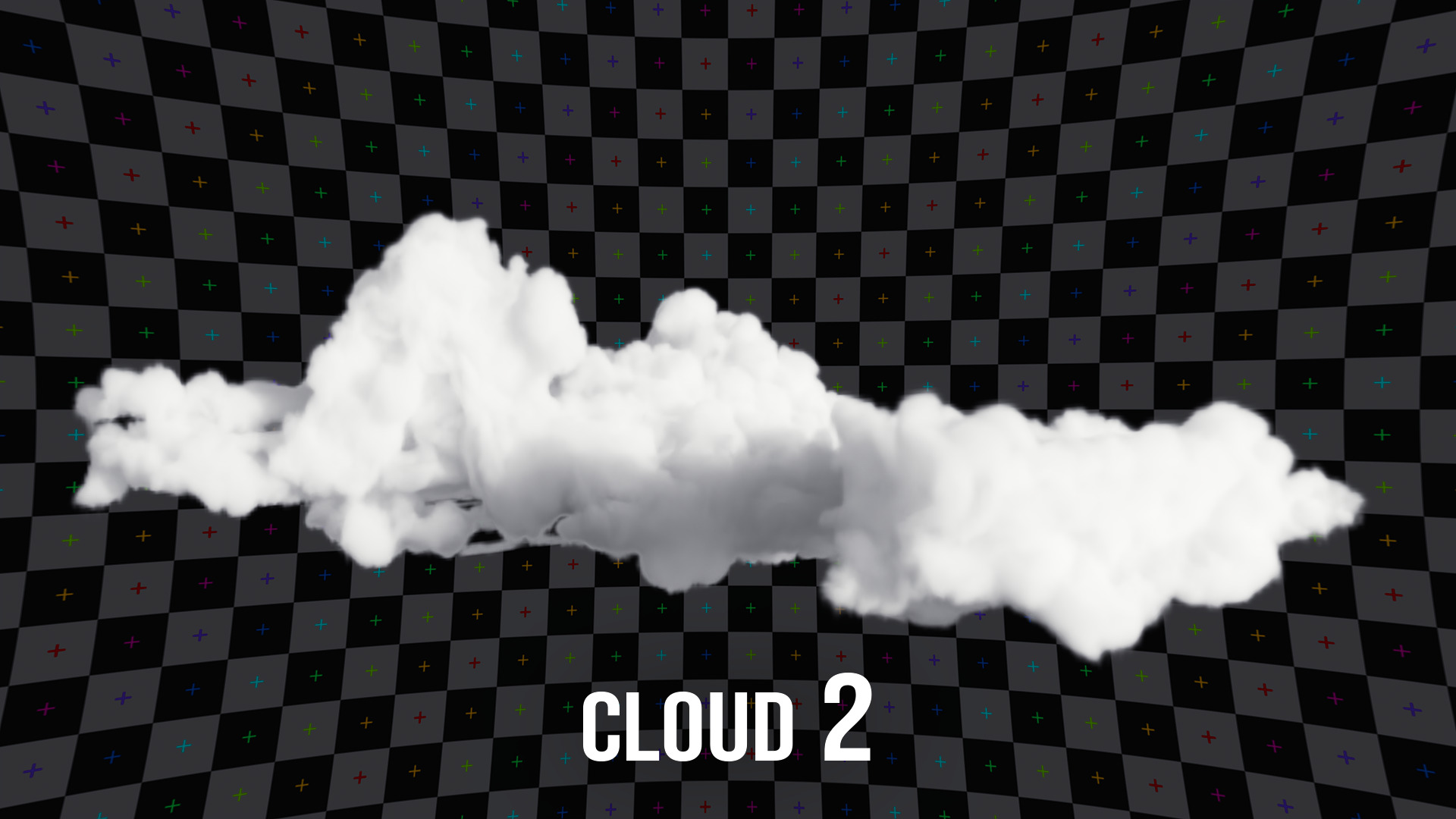 6 Realistic Volumetric Clouds Pack  3D model_4