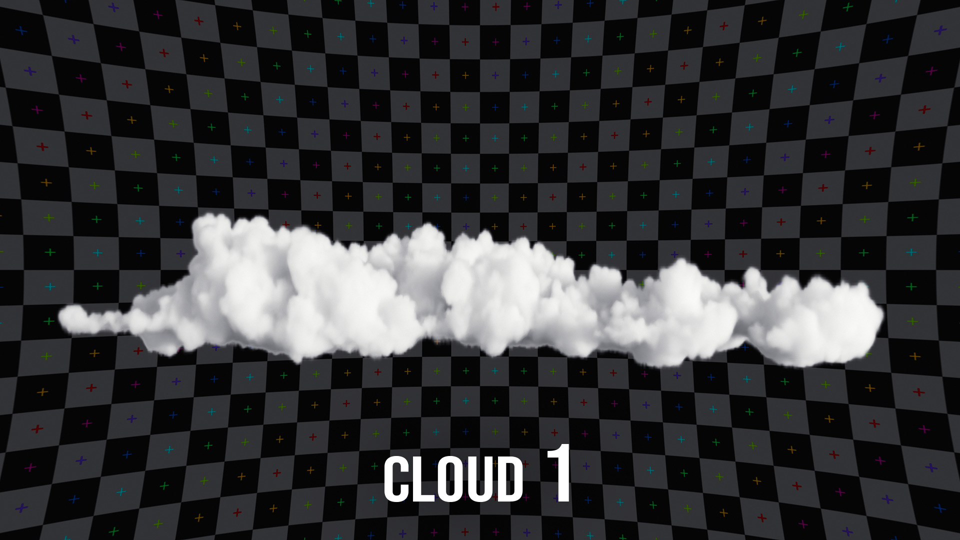 6 Realistic Volumetric Clouds Pack  3D model_3
