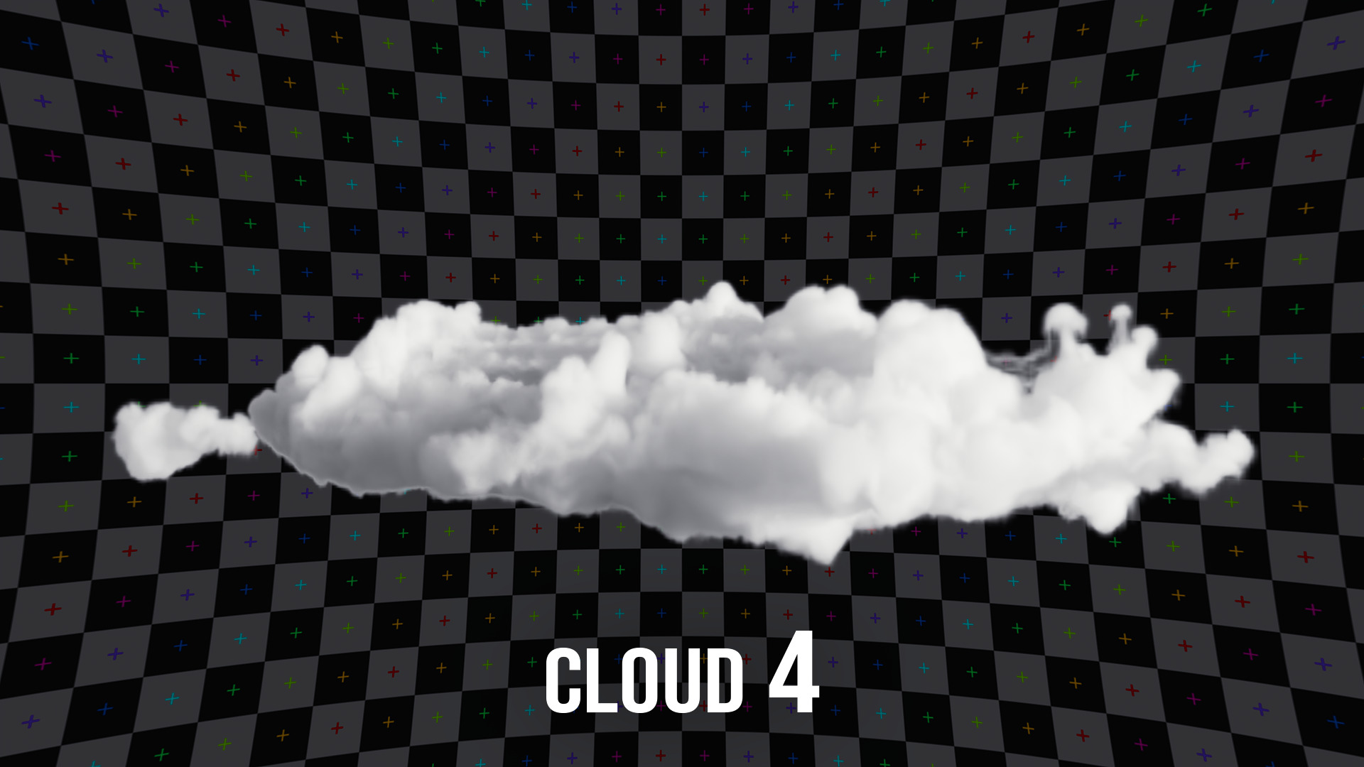 6 Realistic Volumetric Clouds Pack  3D model_6