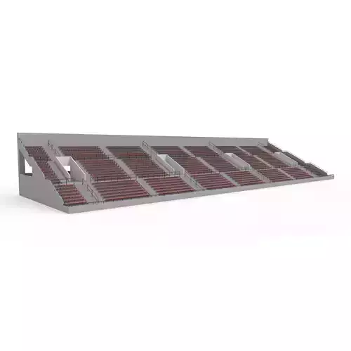 Stadium Tribune 08 3D model
