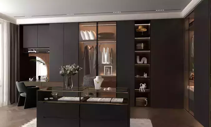 Cloakroom Dressing room