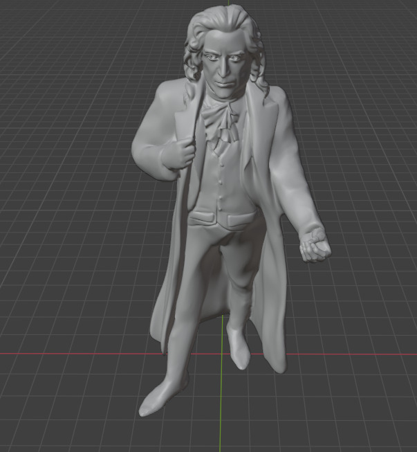 Friedrich Schiller 3D print model_9